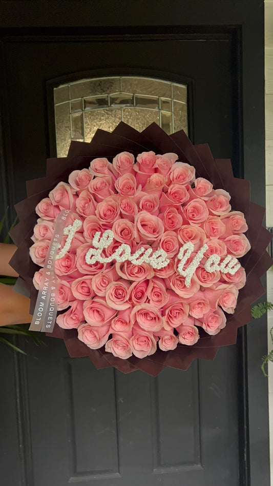 I love you bouquet