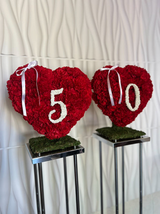 Mini Standing Hearts