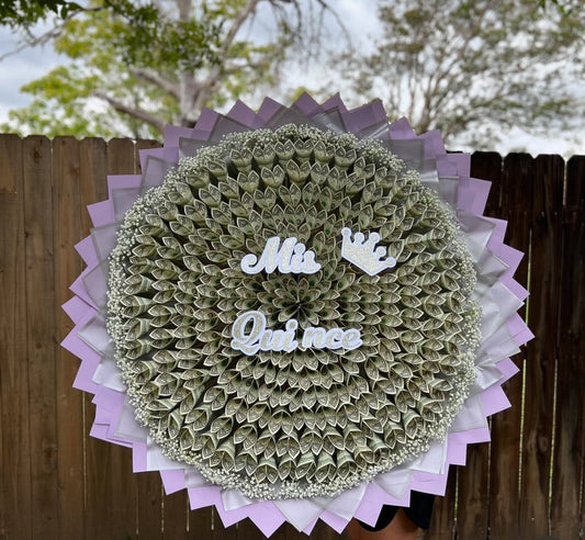 Mis Quince Lux Money Bouquet