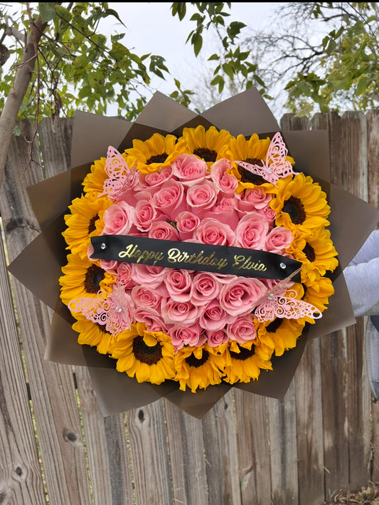 Pink Sunrise Bouquet
