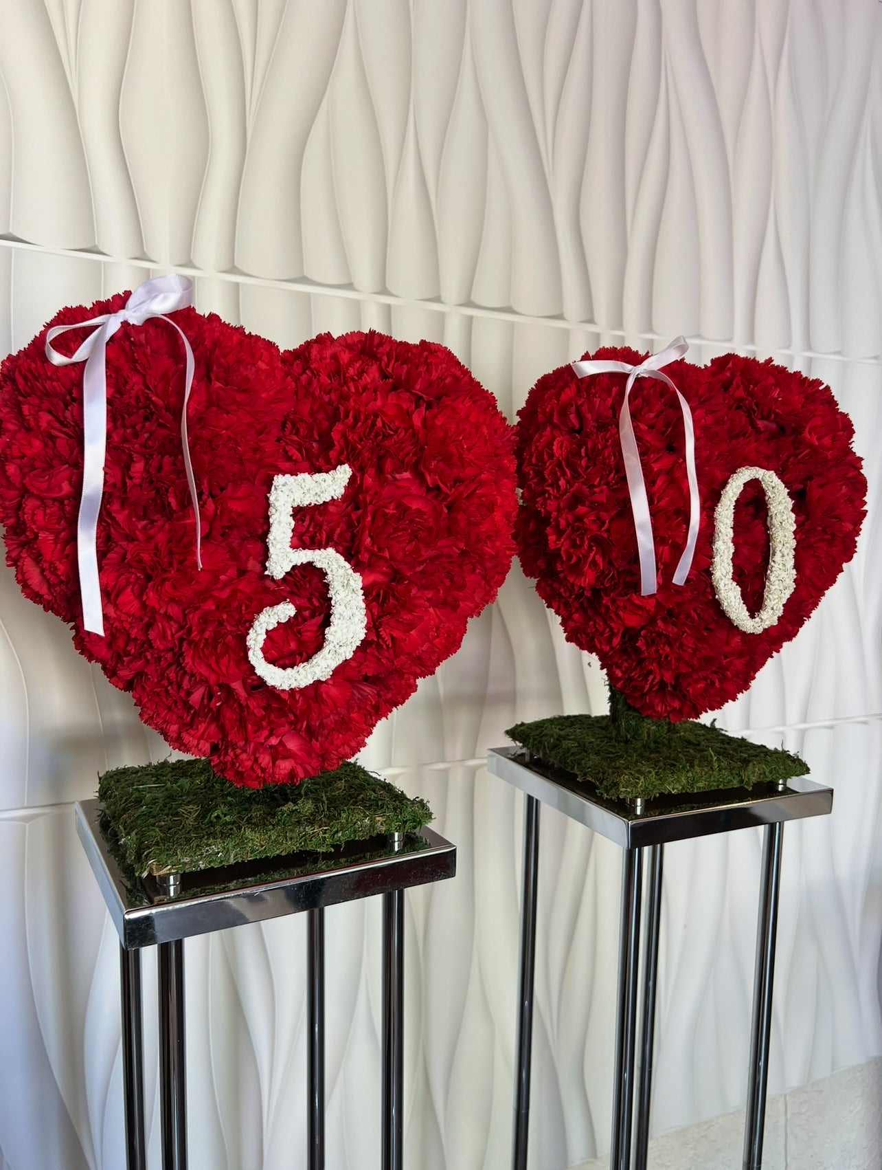 Mini Standing Hearts