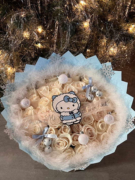 Frosty winter bouquet