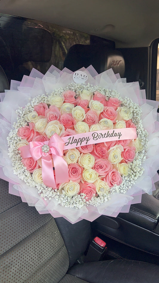 Amiee’s Pretty Pink Bouquet