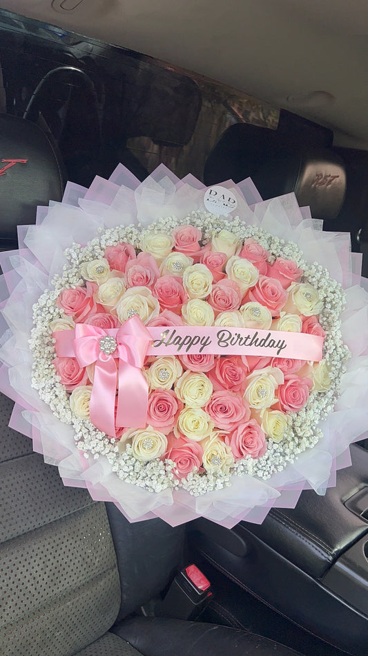 Amiee’s Pretty Pink Bouquet