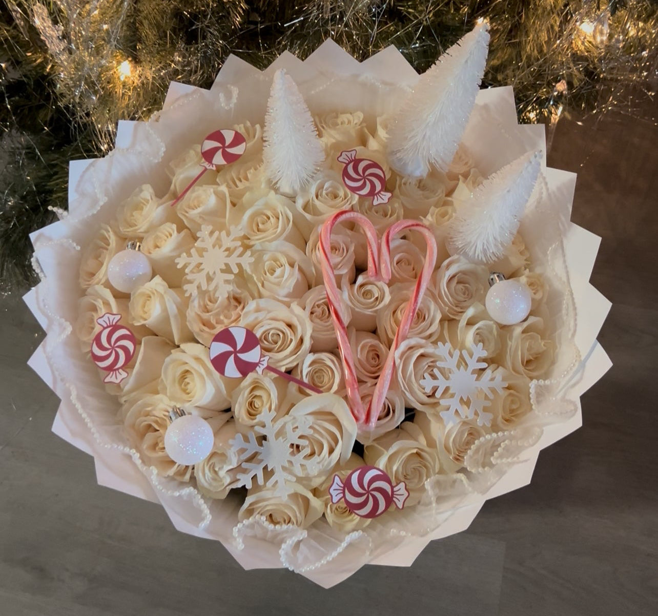 Winter wonderland bouquet