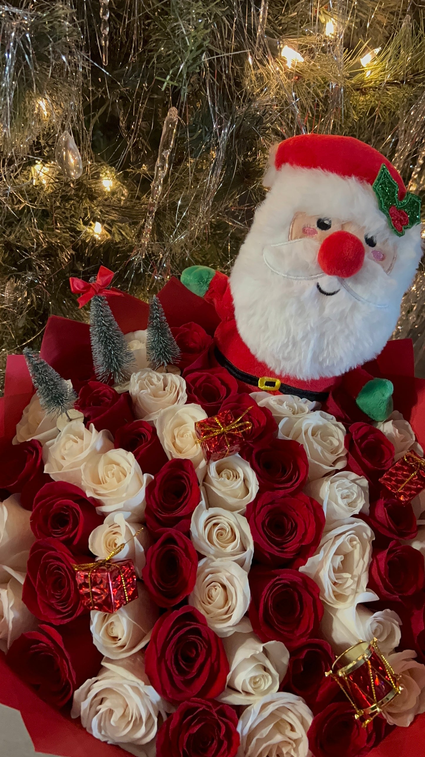 Santa’s favorite bouquet