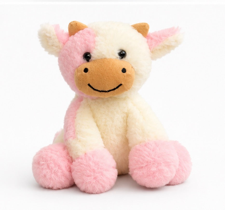 Pink Cow plush