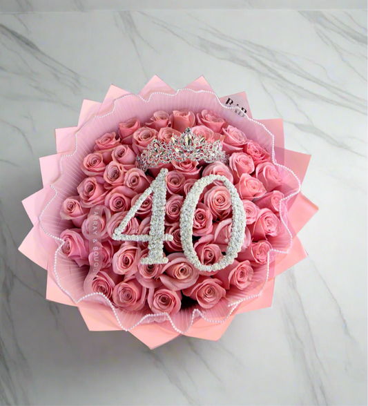 Blush bloom bouquet
