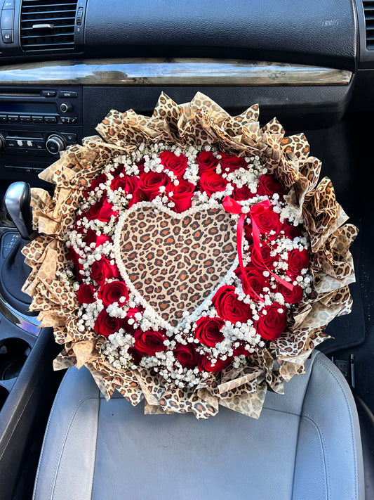 Burning Love bouquet