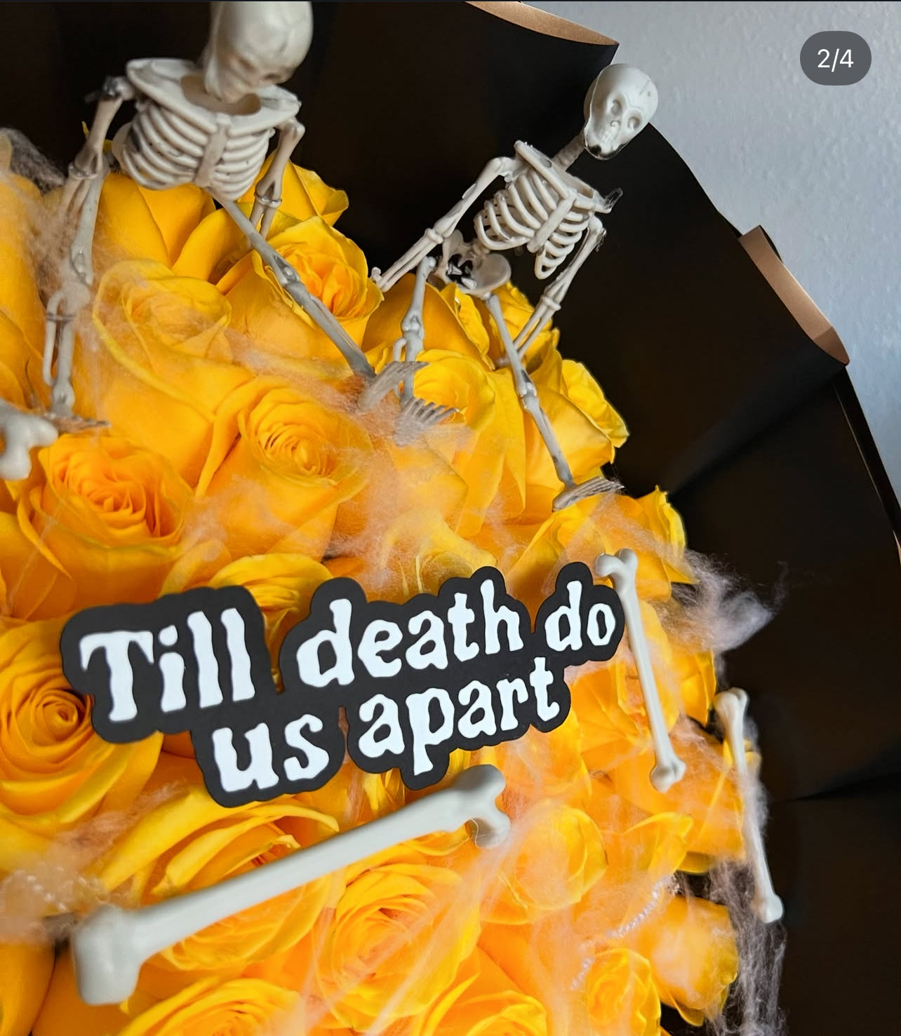 Till death do us apart bouquet