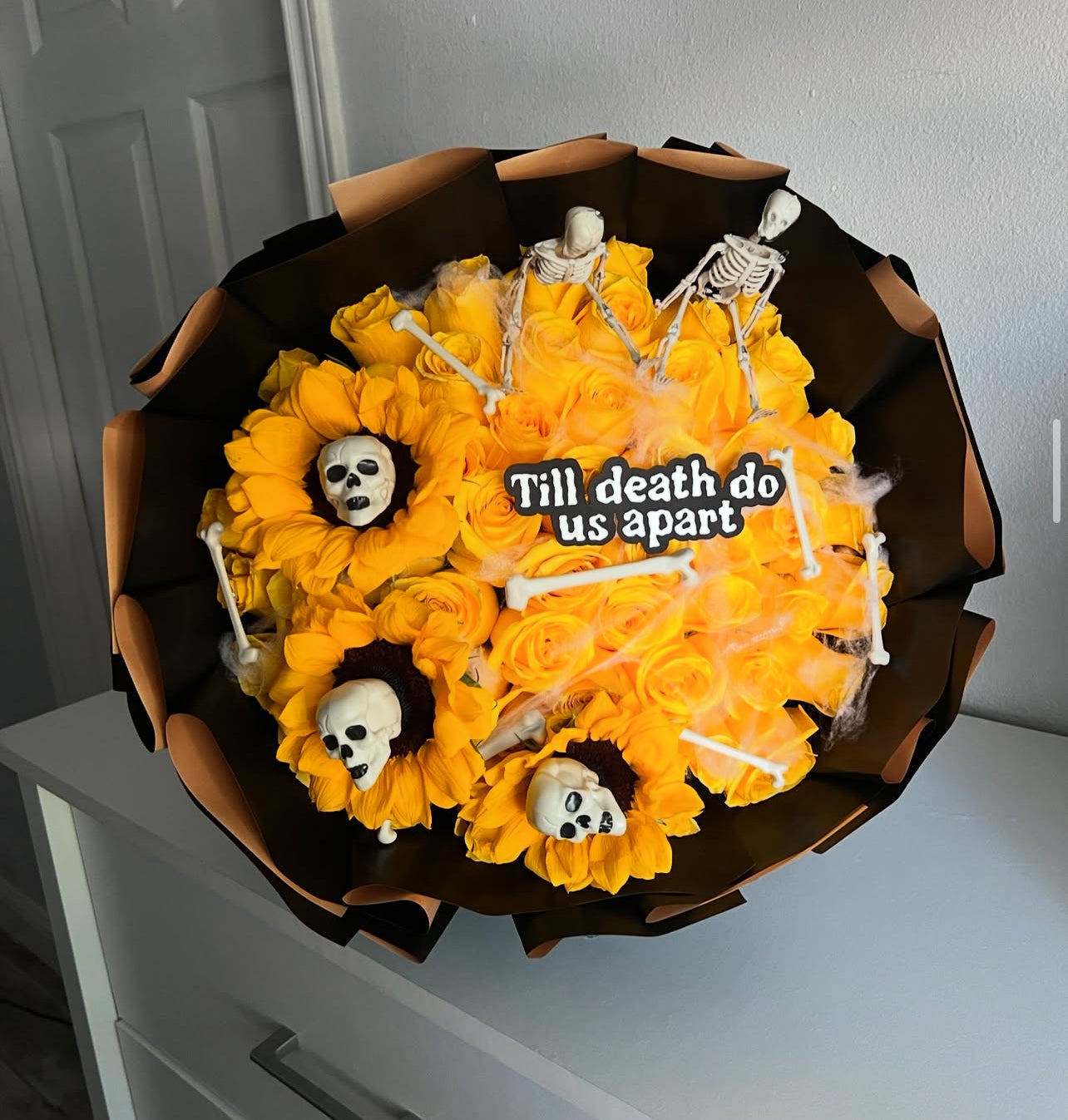 Till death do us apart bouquet