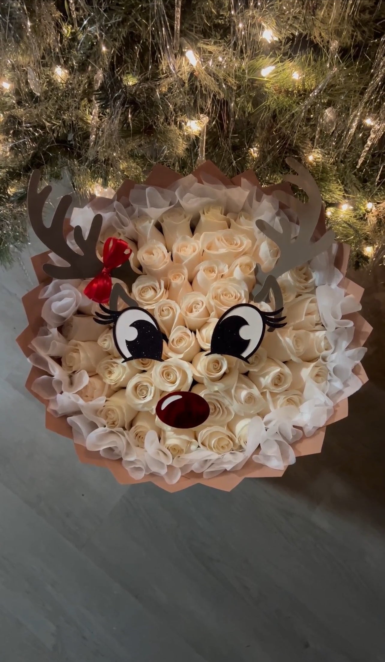 Snow-Kissed Hooves bouquet