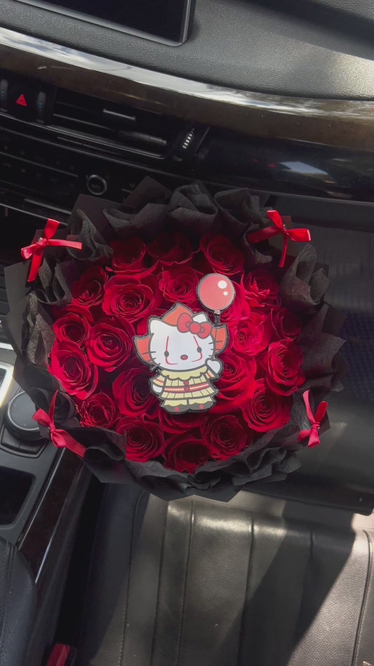 Trick or bloom bouquet